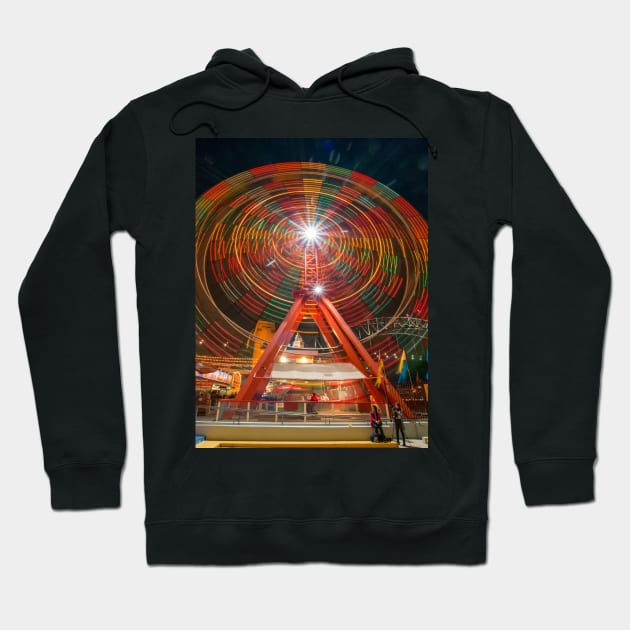 Ferris Wheel, Sydney's Luna Park, Sydney, NSW, Australia Hoodie by Upbeat Traveler